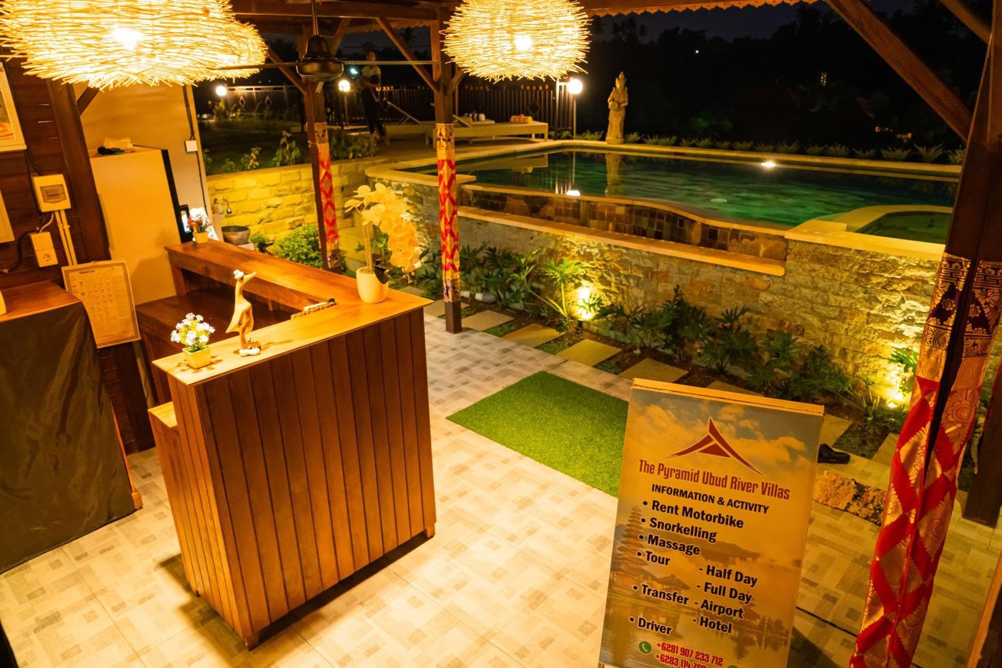 The Pyramid Ubud River Villas Payangan Zewnętrze zdjęcie