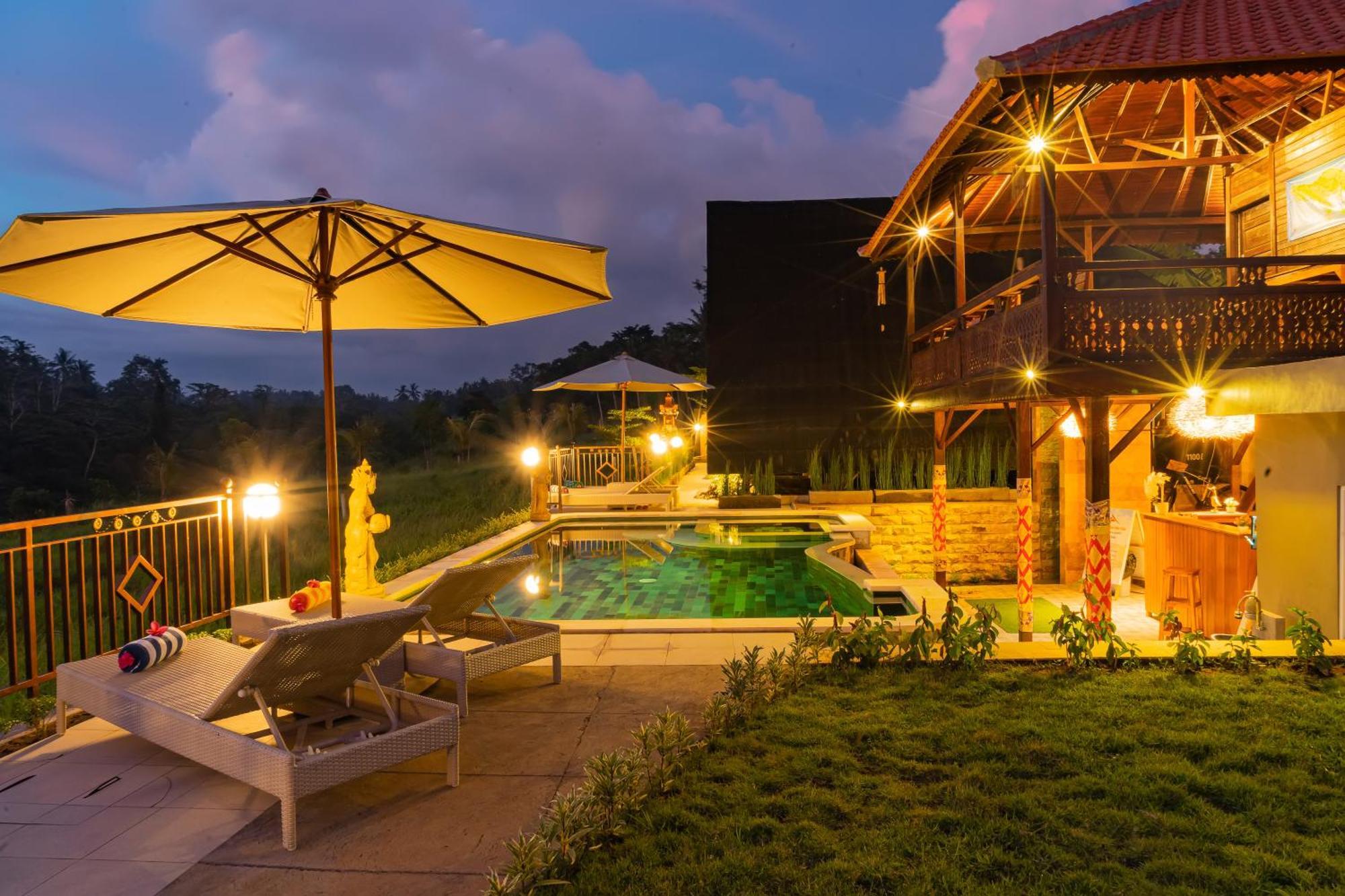The Pyramid Ubud River Villas Payangan Zewnętrze zdjęcie